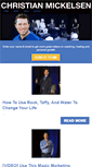 Mobile Screenshot of christianmickelsen.com